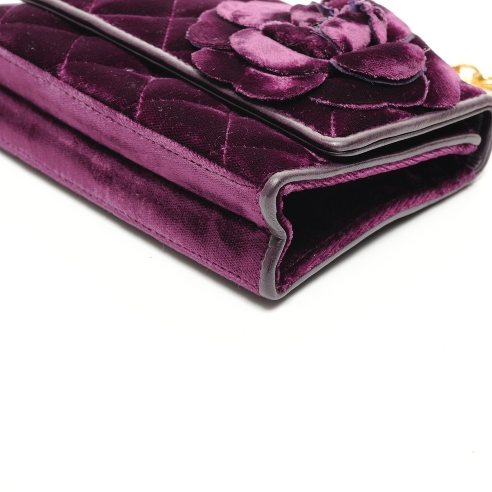 CHANEL Purple Shoulder Bag - Picture 6 of 12